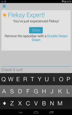 Fleksy Keyboard android App screenshot 3